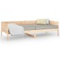 Dormeuse in Legno Massello di Pino 90x190 cm Dormeuse in Legno Massello di Pino 90x190 cm