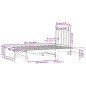 Dormeuse Estraibile Grigia 2x(90x200) cm Legno Massello di Pino Dormeuse Estraibile Grigia 2x(90x200) cm Legno Massello di Pino