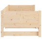 Dormeuse Estraibile in Legno Massello di Pino 2x(90x200) cm Dormeuse Estraibile in Legno Massello di Pino 2x(90x200) cm