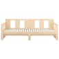 Dormeuse Estraibile in Legno Massello di Pino 2x(90x200) cm Dormeuse Estraibile in Legno Massello di Pino 2x(90x200) cm