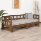 Dormeuse Estraibile Miele Legno Massello di Pino 2x(90x200) cm Dormeuse Estraibile Miele Legno Massello di Pino 2x(90x200) cm