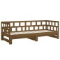 Dormeuse Estraibile Miele Legno Massello di Pino 2x(90x200) cm Dormeuse Estraibile Miele Legno Massello di Pino 2x(90x200) cm