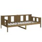 Dormeuse Miele in Legno Massello di Pino 80x200 cm