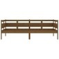 Dormeuse Miele in Legno Massello di Pino 90x190 cm