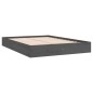 Giroletto Grigio in Legno Massello 150x200 cm 5FT King Size