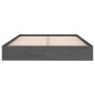 Giroletto Grigio in Legno Massello 150x200 cm 5FT King Size