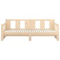 Dormeuse Estraibile in Legno Massello di Pino 2x(90x190) cm Dormeuse Estraibile in Legno Massello di Pino 2x(90x190) cm