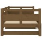 Dormeuse Estraibile Miele Legno Massello di Pino 2x(90x190) cm Dormeuse Estraibile Miele Legno Massello di Pino 2x(90x190) cm