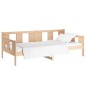 Dormeuse in Legno Massello di Pino 90x200 cm Dormeuse in Legno Massello di Pino 90x200 cm