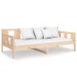 Dormeuse in Legno Massello di Pino 90x200 cm Dormeuse in Legno Massello di Pino 90x200 cm