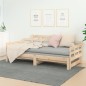Dormeuse Estraibile in Legno Massello di Pino 2x(80x200) cm Dormeuse Estraibile in Legno Massello di Pino 2x(80x200) cm
