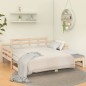 Dormeuse Estraibile in Legno Massello di Pino 2x(80x200) cm Dormeuse Estraibile in Legno Massello di Pino 2x(80x200) cm