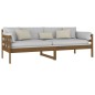 Dormeuse Miele in Legno Massello di Pino 80x200 cm Dormeuse Miele in Legno Massello di Pino 80x200 cm