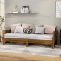 Dormeuse Estraibile Miele Legno Massello di Pino 2x(80x200) cm Dormeuse Estraibile Miele Legno Massello di Pino 2x(80x200) cm