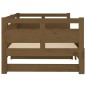 Dormeuse Estraibile Miele Legno Massello di Pino 2x(90x200) cm Dormeuse Estraibile Miele Legno Massello di Pino 2x(90x200) cm