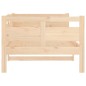 vidaXL Dormeuse in Legno Massello di Pino 90x200 cm