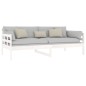 Dormeuse Bianca in Legno Massello di Pino 90x190 cm Dormeuse Bianca in Legno Massello di Pino 90x190 cm