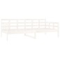 Dormeuse Bianca in Legno Massello di Pino 90x190 cm Dormeuse Bianca in Legno Massello di Pino 90x190 cm
