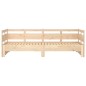 Dormeuse Estraibile in Legno Massello di Pino 2x(90x200) cm Dormeuse Estraibile in Legno Massello di Pino 2x(90x200) cm