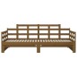 Dormeuse Estraibile Miele Legno Massello di Pino 2x(80x200) cm Dormeuse Estraibile Miele Legno Massello di Pino 2x(80x200) cm