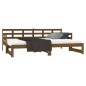 Dormeuse Estraibile Miele Legno Massello di Pino 2x(90x190) cm Dormeuse Estraibile Miele Legno Massello di Pino 2x(90x190) cm