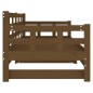 Dormeuse Estraibile Miele Legno Massello di Pino 2x(90x190) cm Dormeuse Estraibile Miele Legno Massello di Pino 2x(90x190) cm