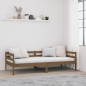 Dormeuse Miele 90x190 cm in Legno Massello di Pino Dormeuse Miele 90x190 cm in Legno Massello di Pino