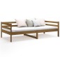 Dormeuse Miele 90x190 cm in Legno Massello di Pino Dormeuse Miele 90x190 cm in Legno Massello di Pino