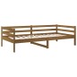 Dormeuse Miele 90x190 cm in Legno Massello di Pino Dormeuse Miele 90x190 cm in Legno Massello di Pino