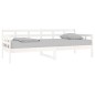 Dormeuse Bianca in Legno Massello di Pino 80x200 cm Dormeuse Bianca in Legno Massello di Pino 80x200 cm