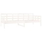 Dormeuse Bianca in Legno Massello di Pino 80x200 cm Dormeuse Bianca in Legno Massello di Pino 80x200 cm