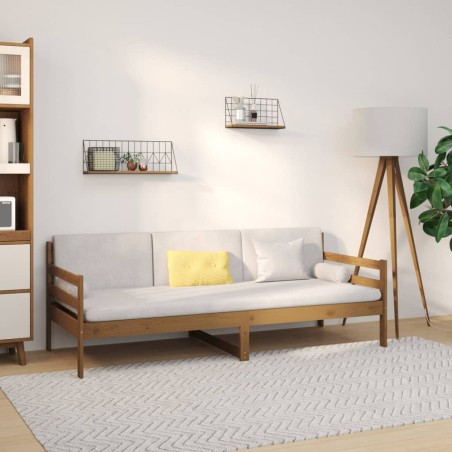 Dormeuse Miele 90x190 cm in Legno Massello di Pino