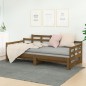 Dormeuse Estraibile Miele Legno Massello di Pino 2x(90x190) cm Dormeuse Estraibile Miele Legno Massello di Pino 2x(90x190) cm