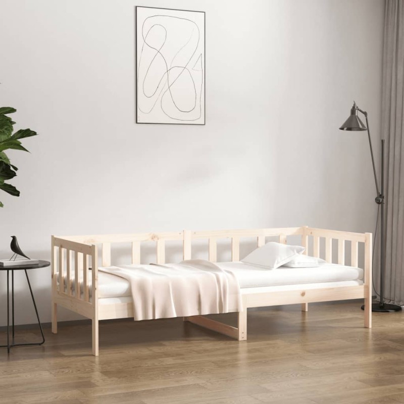 Dormeuse 90x190 cm in Legno Massello di Pino Dormeuse 90x190 cm in Legno Massello di Pino