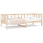 Dormeuse 90x190 cm in Legno Massello di Pino Dormeuse 90x190 cm in Legno Massello di Pino