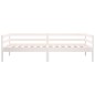 Dormeuse Bianca 90x190 cm in Legno Massello di Pino Dormeuse Bianca 90x190 cm in Legno Massello di Pino