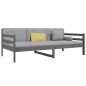 Dormeuse Grigia 90x190 cm in Legno Massello di Pino Dormeuse Grigia 90x190 cm in Legno Massello di Pino