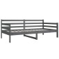 Dormeuse Grigia 90x190 cm in Legno Massello di Pino Dormeuse Grigia 90x190 cm in Legno Massello di Pino