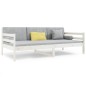 Dormeuse Bianca 90x190 cm in Legno Massello di Pino Dormeuse Bianca 90x190 cm in Legno Massello di Pino