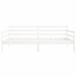 Dormeuse Bianca 90x190 cm in Legno Massello di Pino Dormeuse Bianca 90x190 cm in Legno Massello di Pino