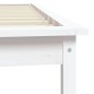 Giroletto Bianco 90x200 cm in Legno Massello di Pino Giroletto Bianco 90x200 cm in Legno Massello di Pino
