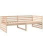 Dormeuse 90x190 cm in Legno Massello di Pino Dormeuse 90x190 cm in Legno Massello di Pino