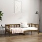 Dormeuse Miele 90x190 cm in Legno Massello di Pino Dormeuse Miele 90x190 cm in Legno Massello di Pino