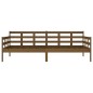Dormeuse Miele in Legno Massello di Pino 90x200 cm Dormeuse Miele in Legno Massello di Pino 90x200 cm
