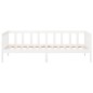 Dormeuse Bianca 80x200 cm in Legno Massello di Pino Dormeuse Bianca 80x200 cm in Legno Massello di Pino