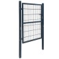 Cancello da Giardino 2D (Singolo) Grigio Antracite 106 x 190 cm Cancello da Giardino 2D (Singolo) Grigio Antracite 106 x 190 cm