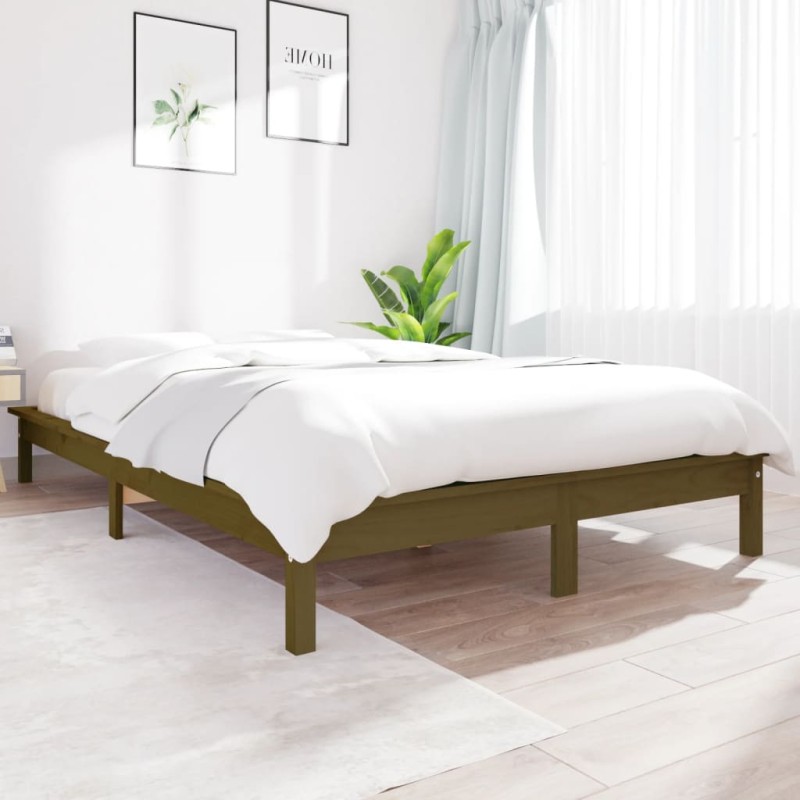 Giroletto Marrone Miele 120x200 cm in Legno Massello di Pino Giroletto Marrone Miele 120x200 cm in Legno Massello di Pino