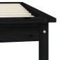 Giroletto Nero 90x200 cm in Legno Massello di Pino Giroletto Nero 90x200 cm in Legno Massello di Pino