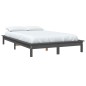 Giroletto Grigio 180x200 cm Legno Massello Pino 6FT Super King