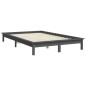 Giroletto Grigio 180x200 cm Legno Massello Pino 6FT Super King